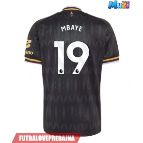 Lacne Muži Futbalové dres Aston Villa Ibrahim Mbaye #19 2026-27 Krátky Rukáv - Preč